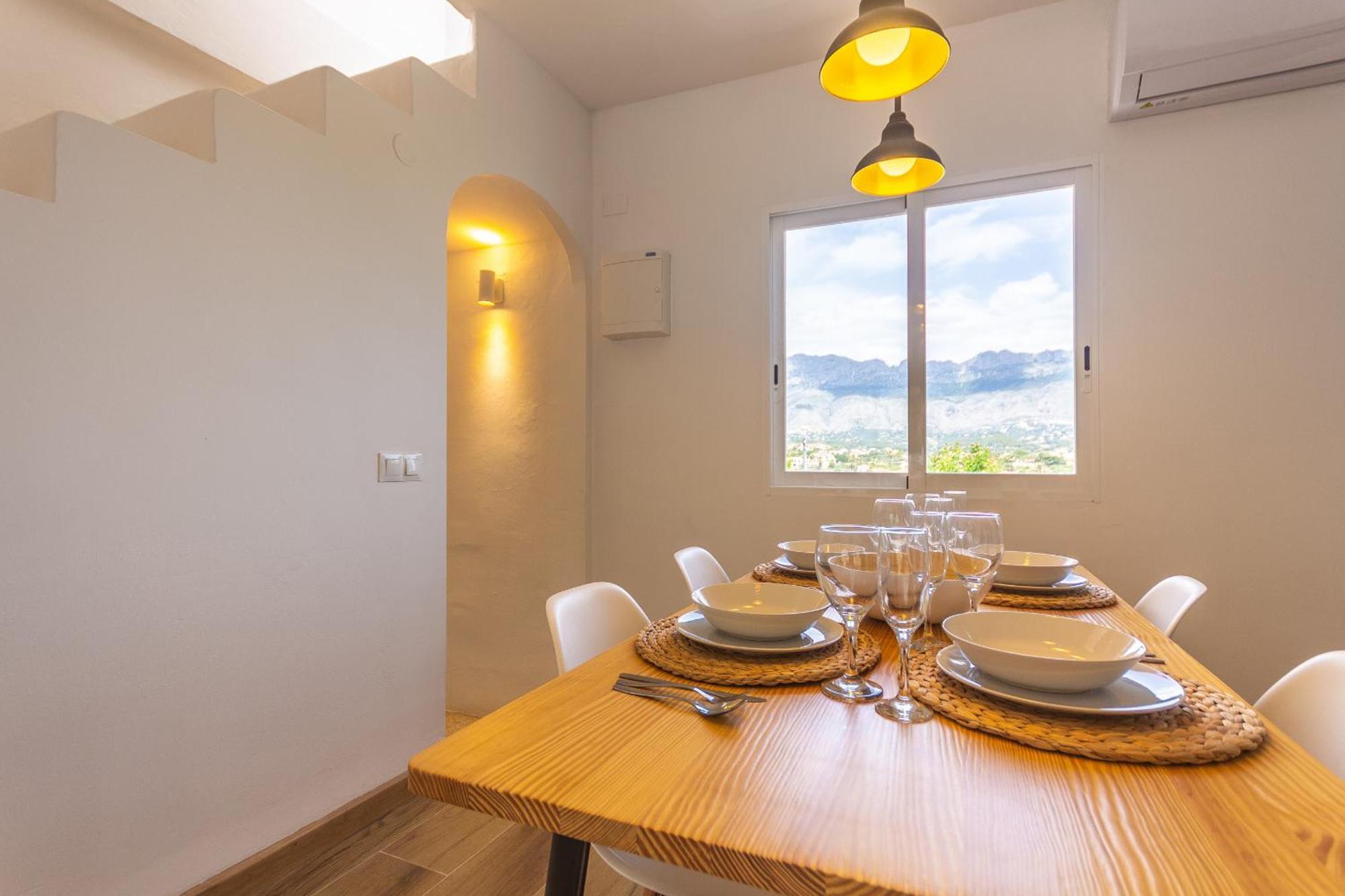Wonderful Views Terrace 3Br Cottage - Bbq - Ac Altea Exterior foto