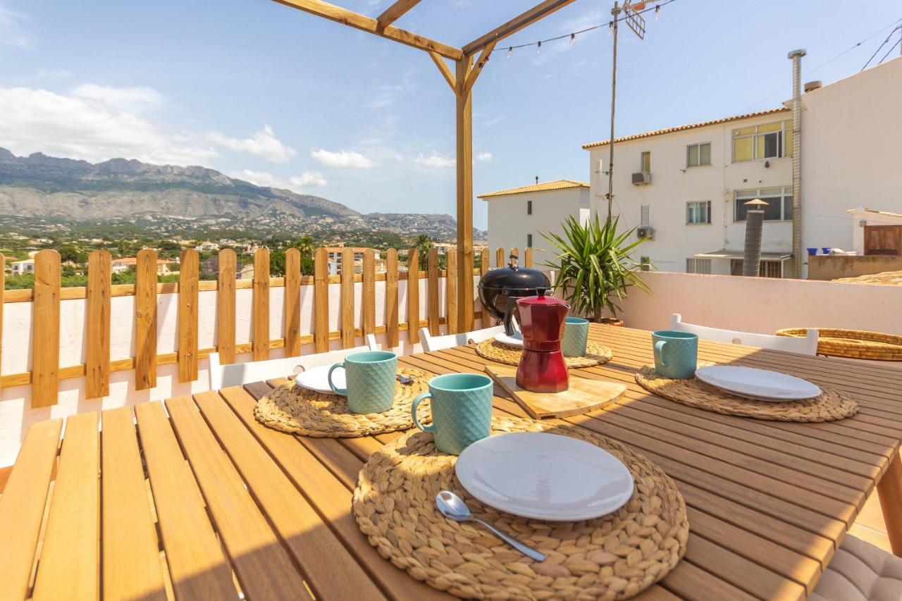 Wonderful Views Terrace 3Br Cottage - Bbq - Ac Altea Exterior foto